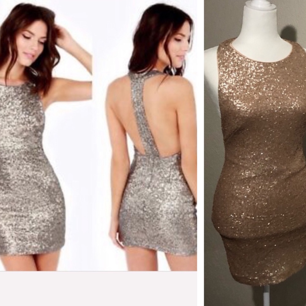 Lush Sequin  Dress